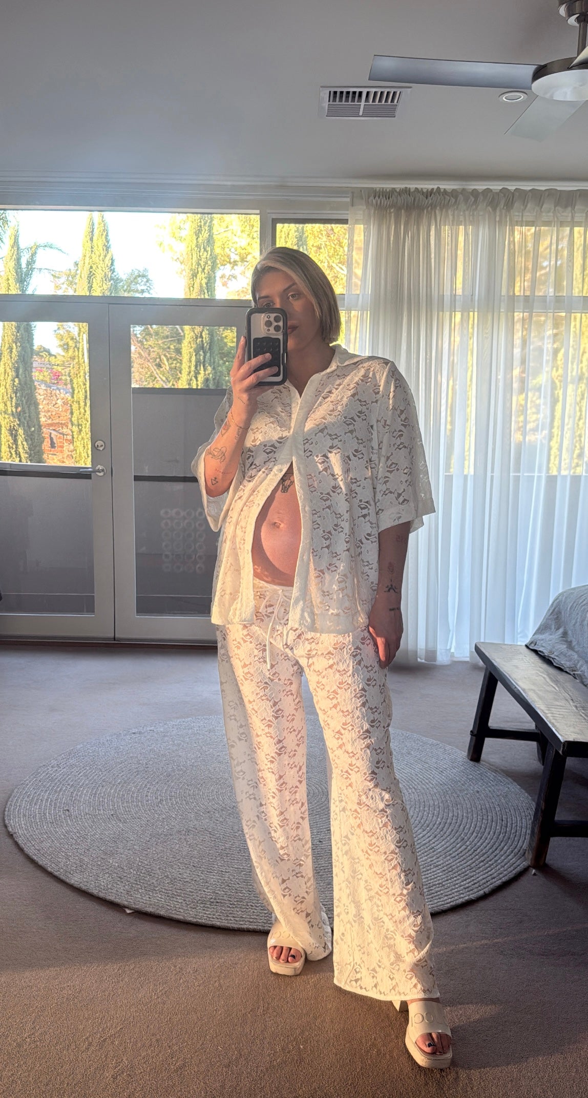 Dissh Loula White Lace Set