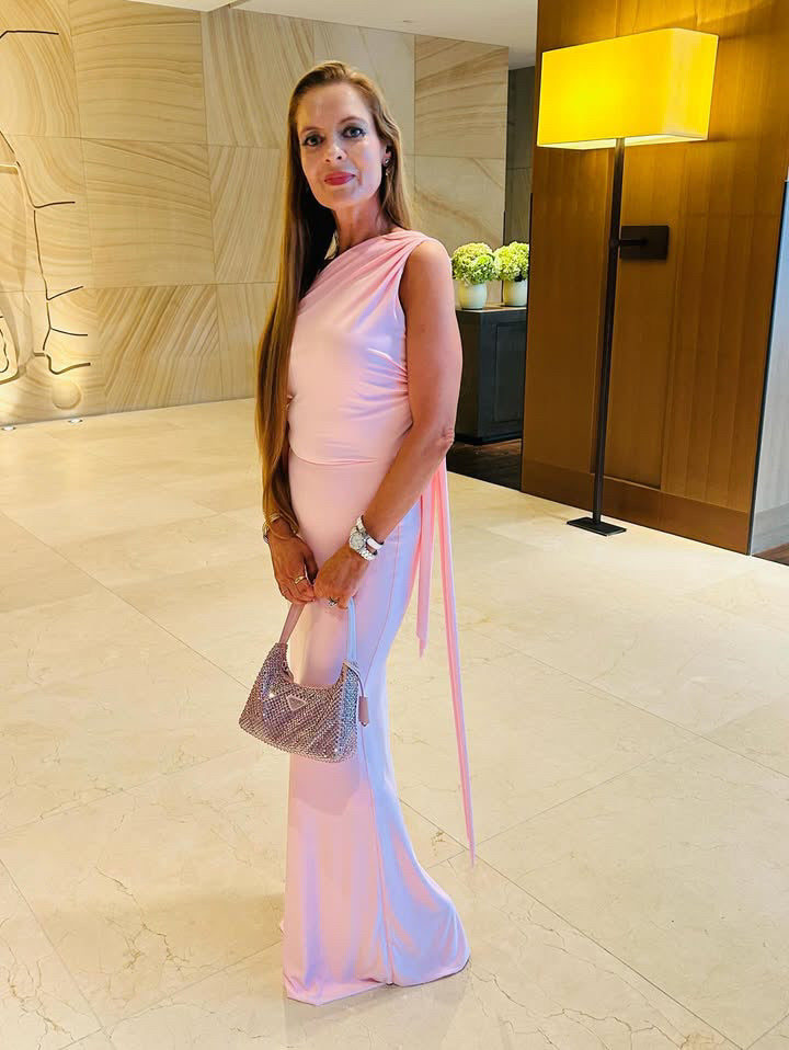 Natalie Rolt Fabienne Gown, Pink
