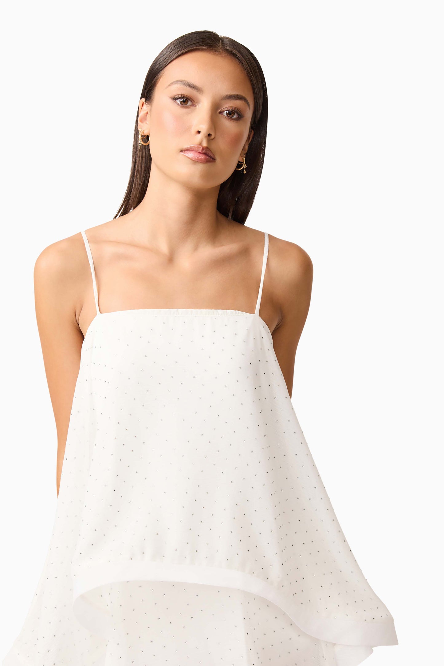 Elliatt Moss Tiered Gown