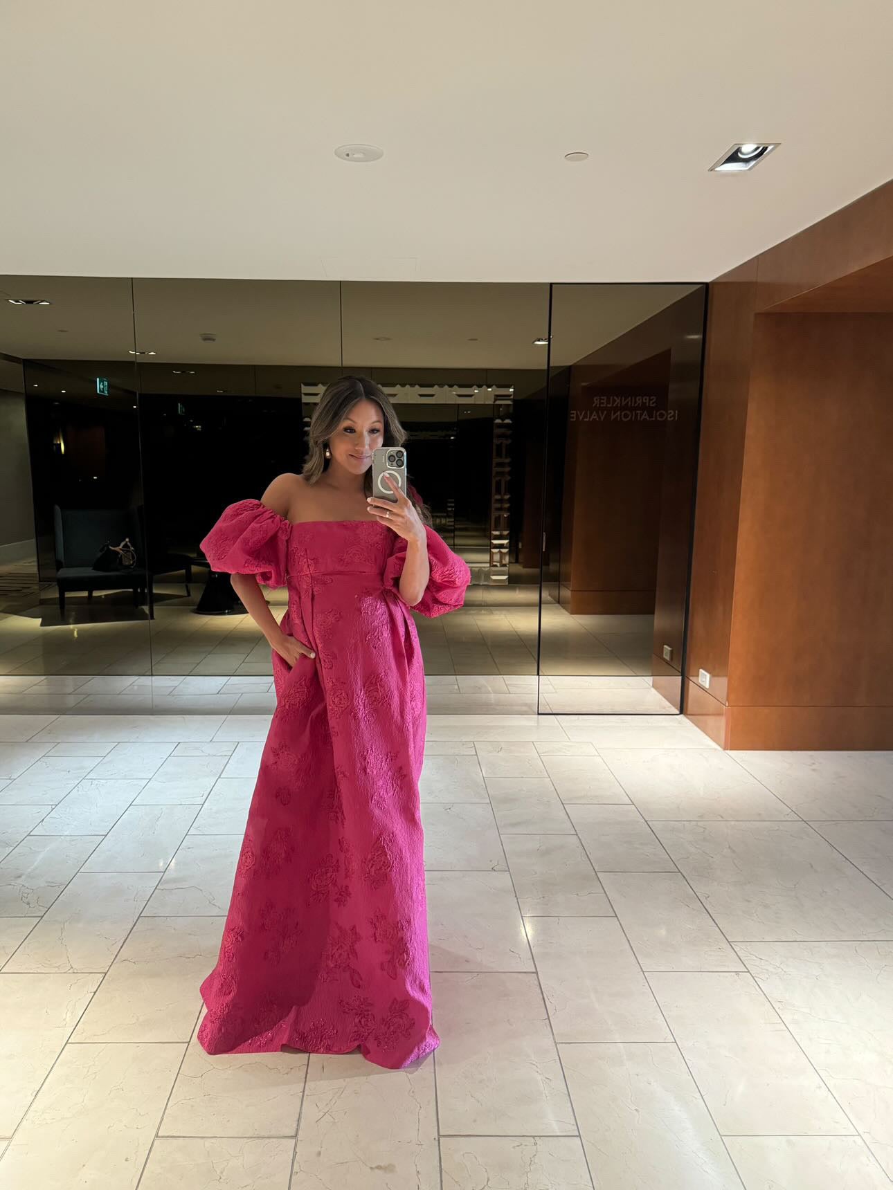 Rebecca Vallance Matchmaker Gown, Pink