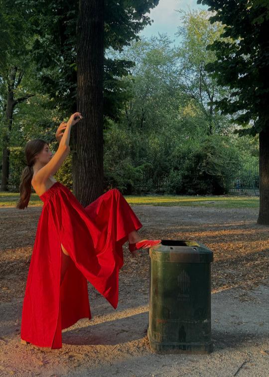 Artclub Cucciolo Skirt/Dress, Red