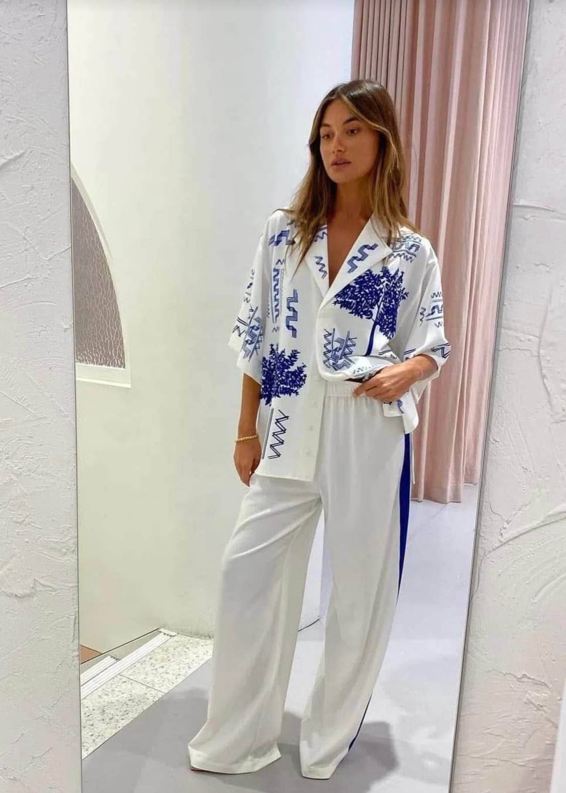 Camilla and Marc Cassia Blue Print Set