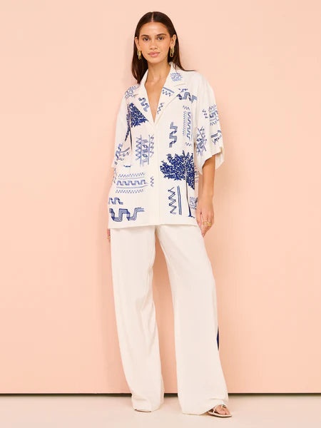Camilla and Marc Cassia Blue Print Set