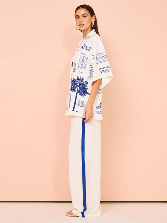 Camilla and Marc Cassia Blue Print Set