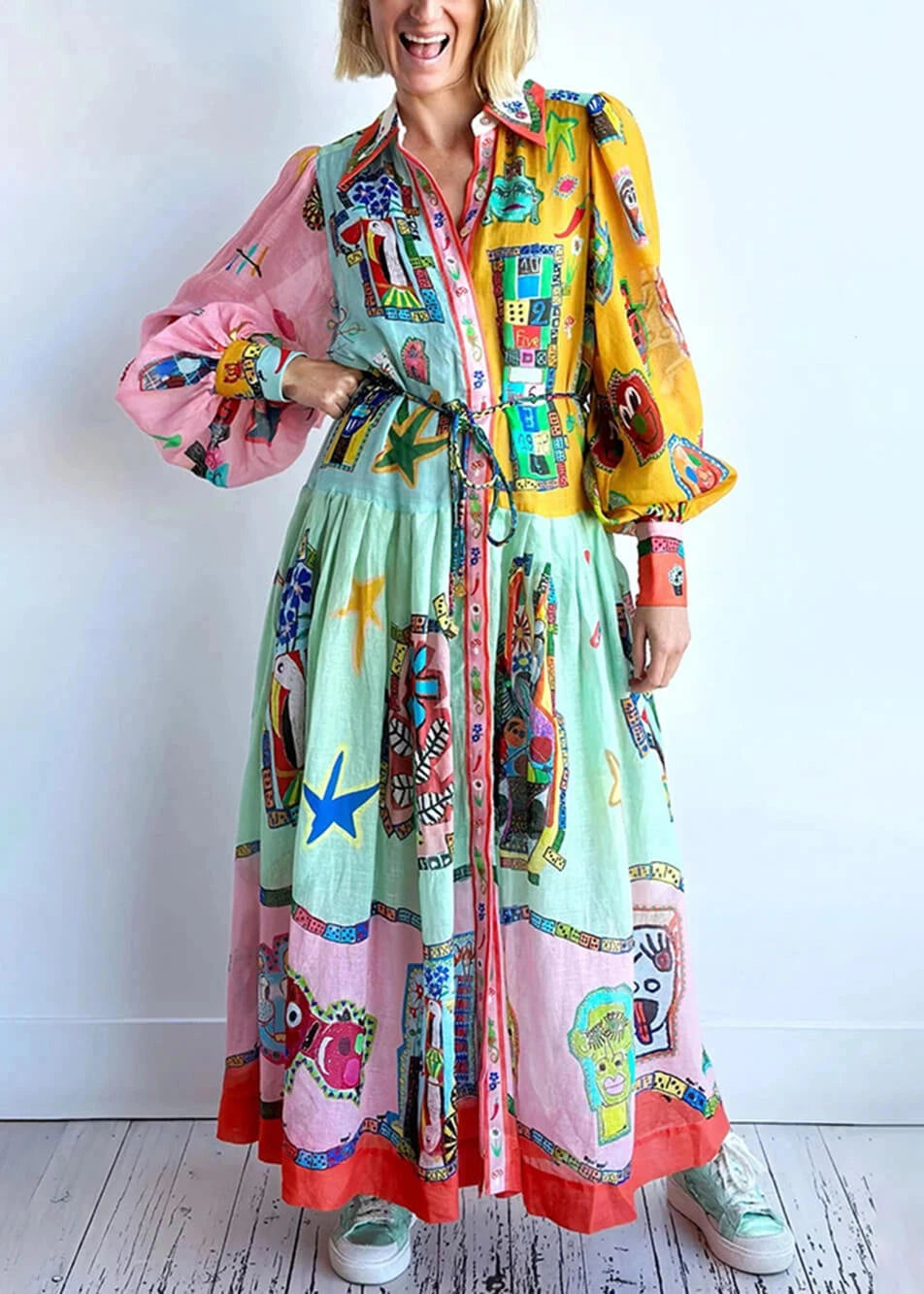 Alemais Players Shirtdress Multi