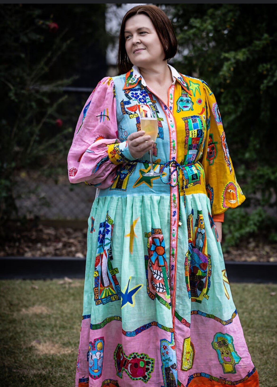 Alemais Players Shirtdress Multi