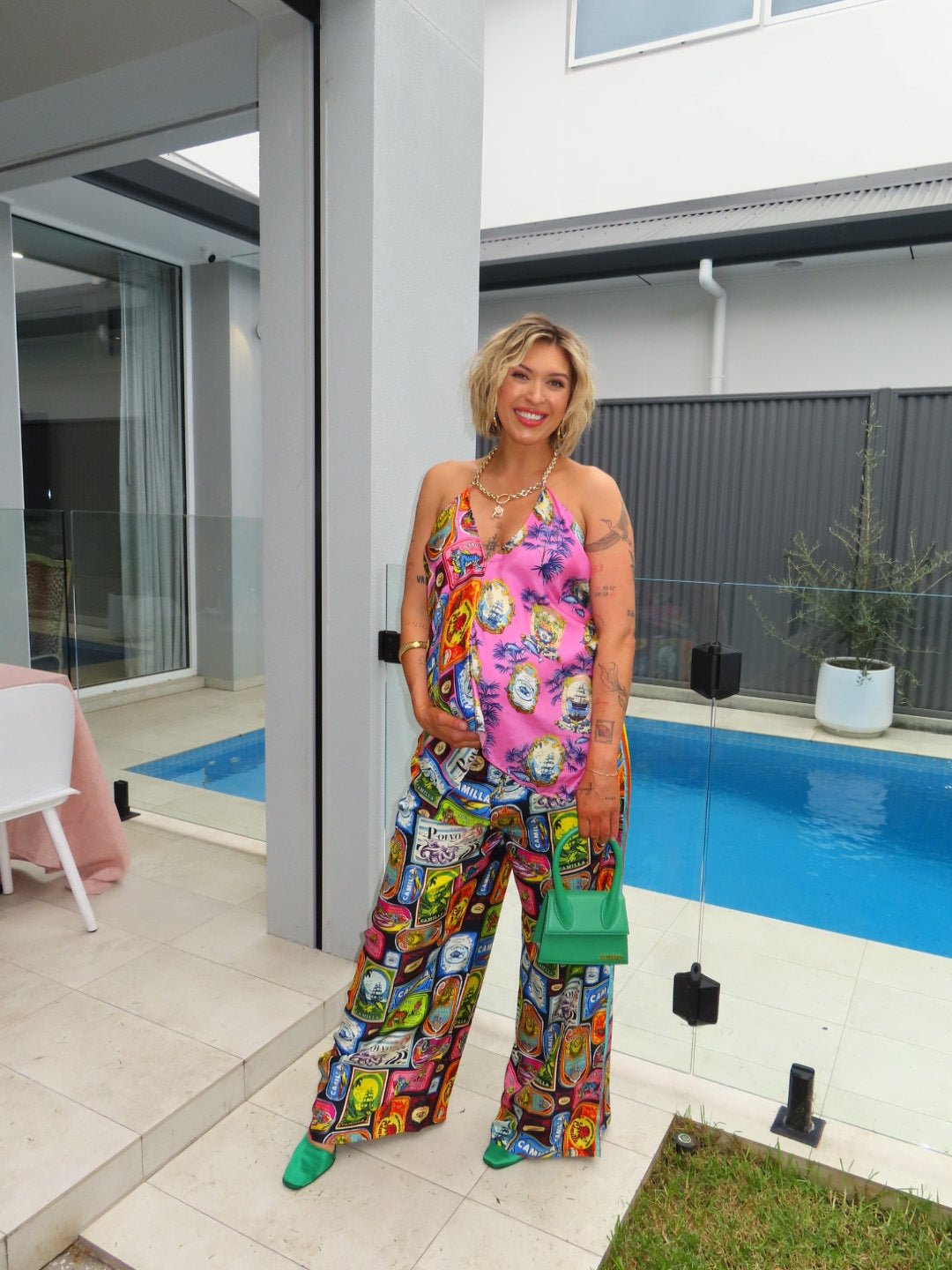Sal do Mar Pant & Knotted Tie Top