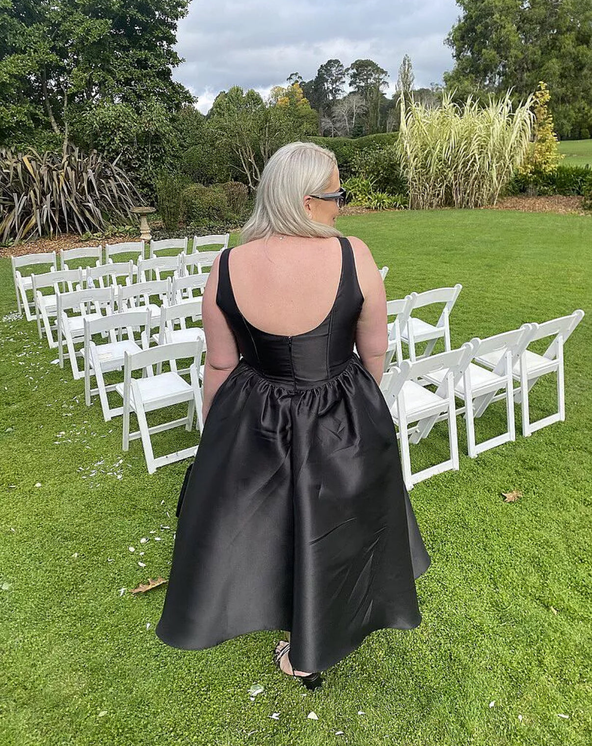 Courtney Midi Dress, Corset Panel Dress