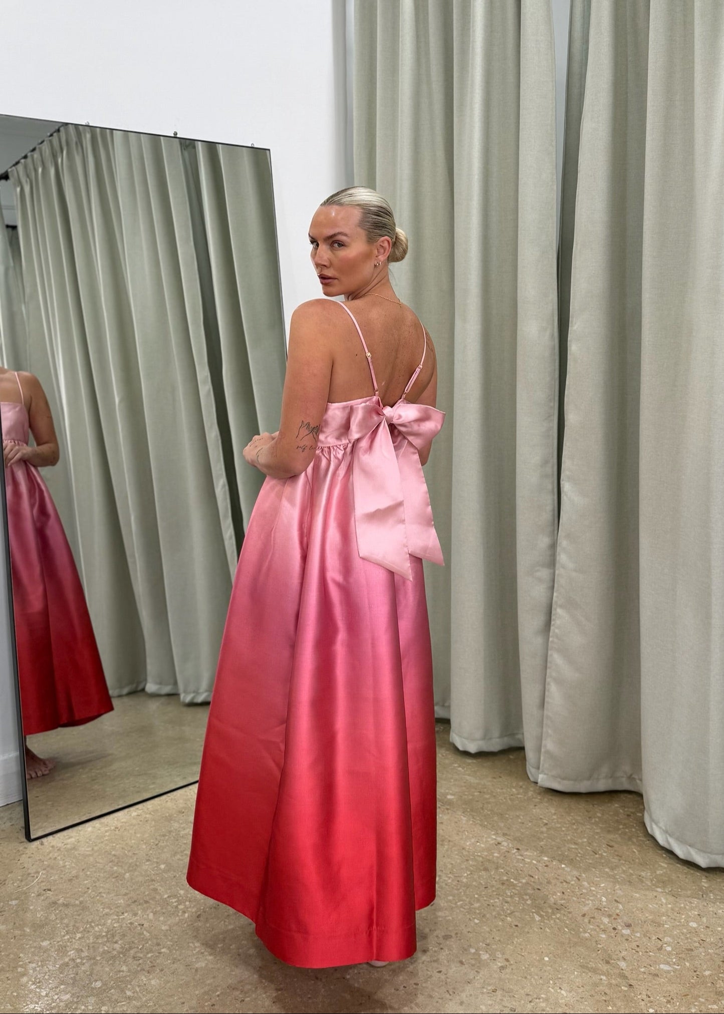 Alemais Inez Ombre Dress