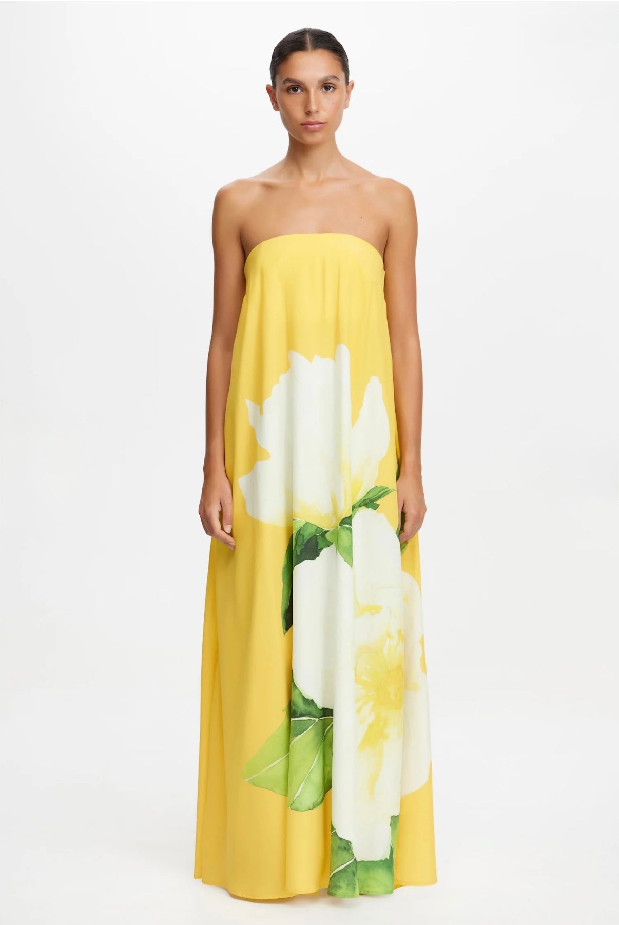 Acler Newmanny Maxi Dress, Yellow