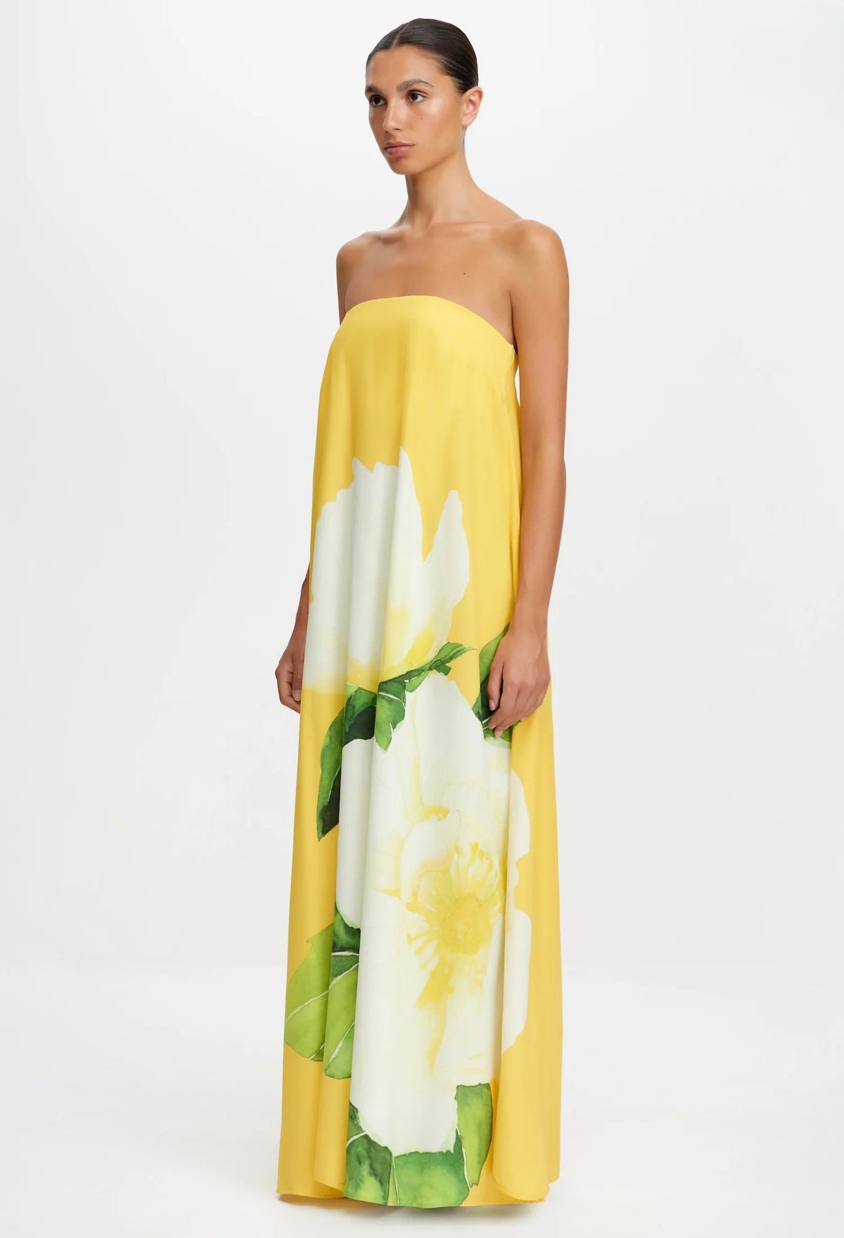 Acler Newmanny Maxi Dress, Yellow