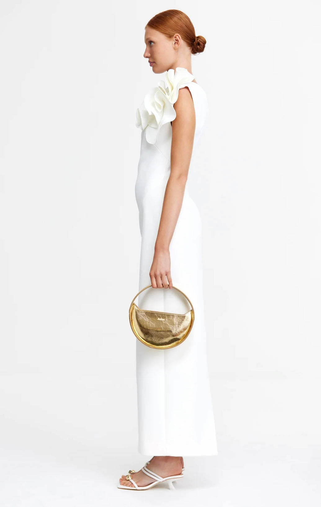 Acler Baby Birch Bag, Gold