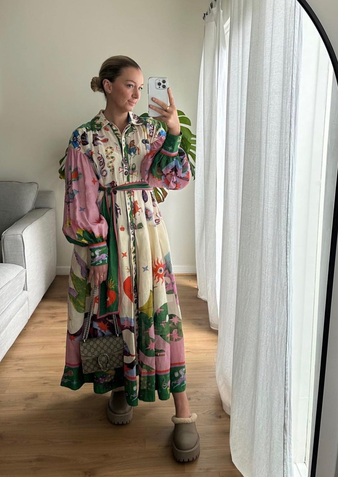 Alemais Seeker Ramie Shirt Dress