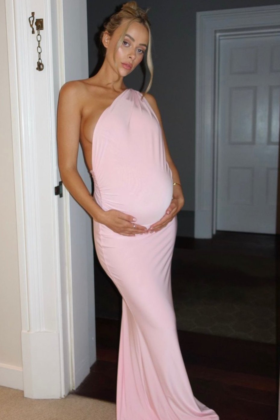 Natalie Rolt Fabienne Gown, Pink