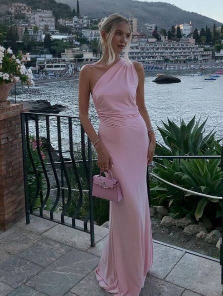 Natalie Rolt Fabienne Gown, Pink