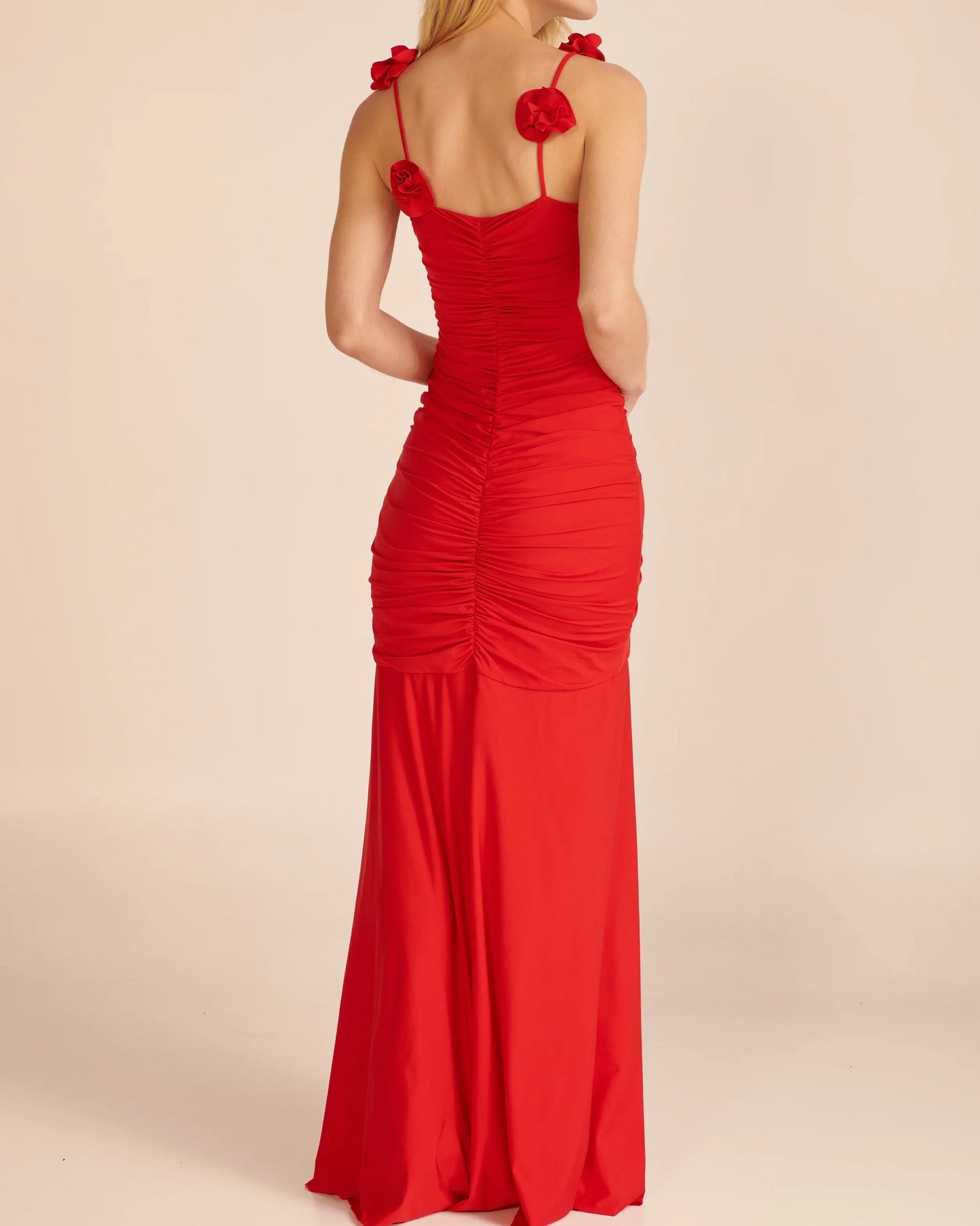 Maygel Coronel Alejandra Dress, Red