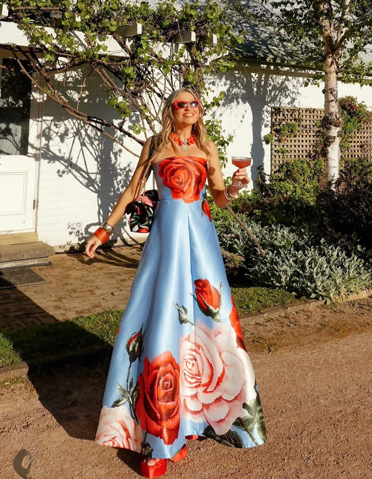 Aston Studios Audrey Gown, Arctic Rose