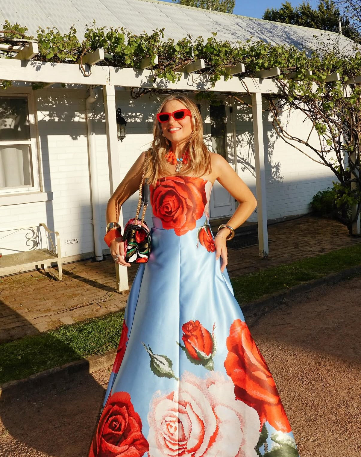 Aston Studios Audrey Gown, Arctic Rose