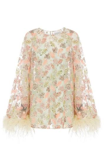 Alice McCALL Celestial Creature Feather Swing Dress