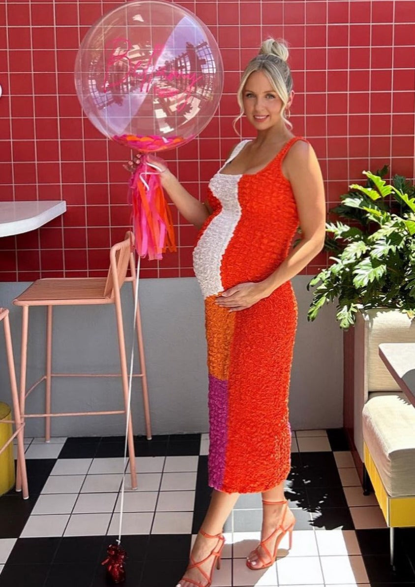 Mara Hoffman Sloan Dress, Orange
