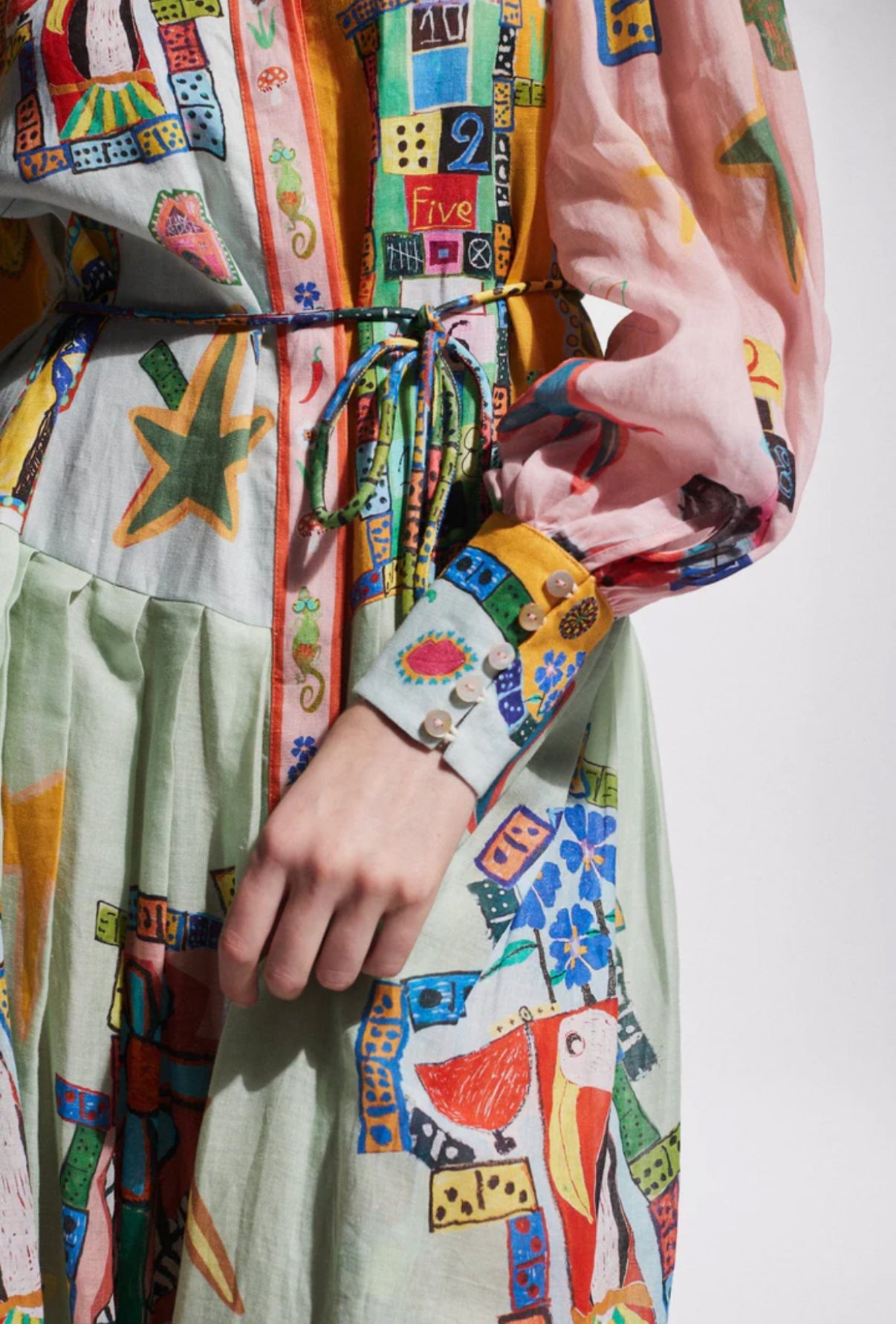 Alemais Players Shirtdress Multi