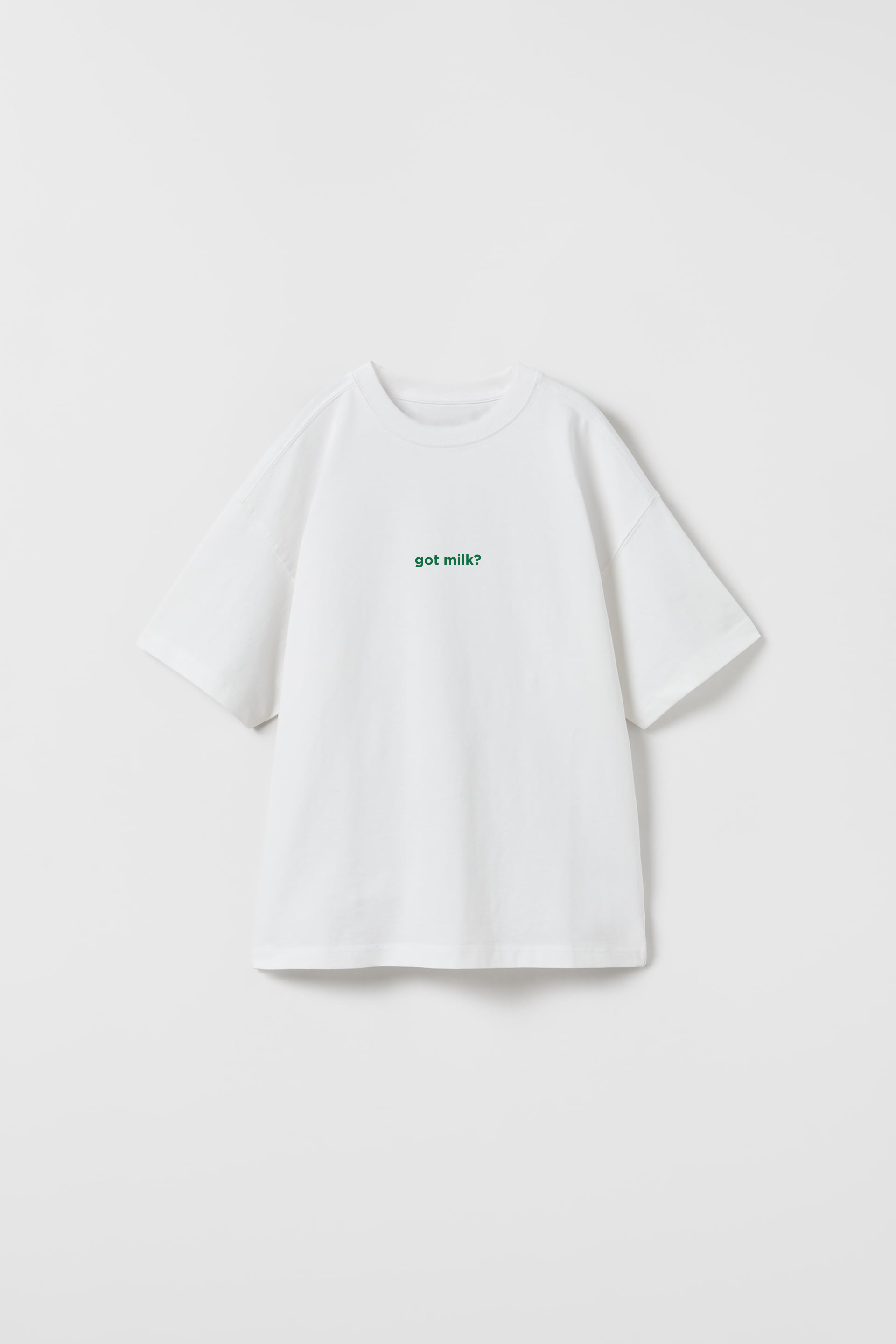 H&m milky top way t shirt