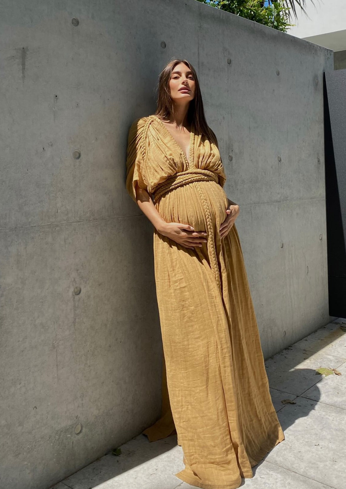Chic Le Frique Ophelia Maxi Dress, Caramel
