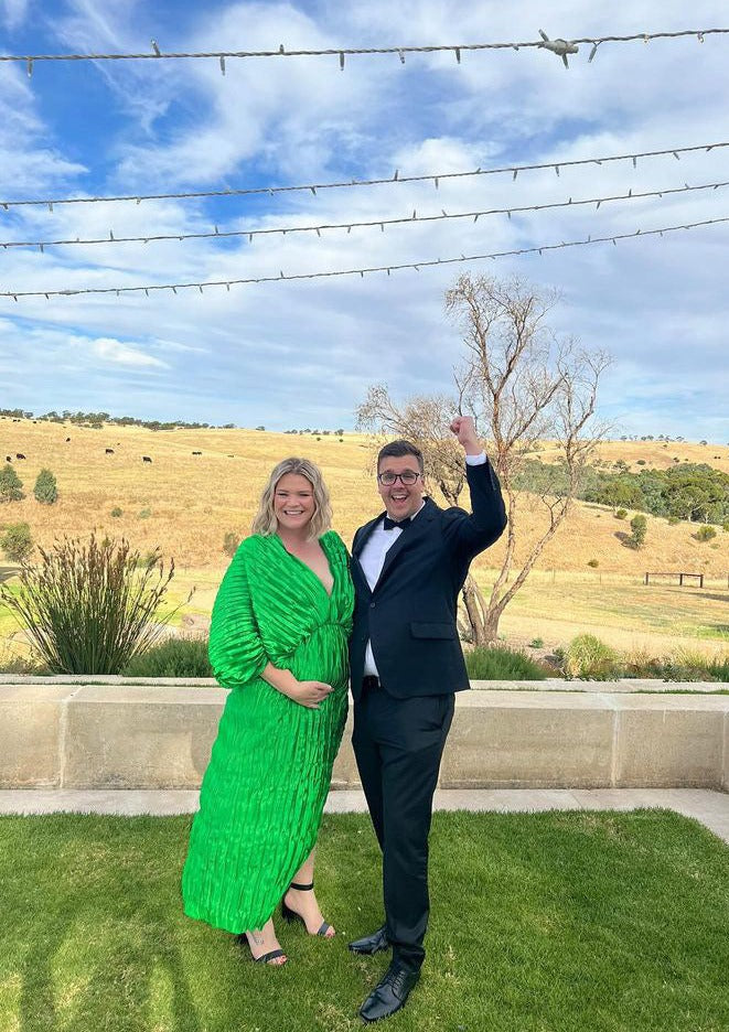 L'idée De Luxe Gown, Green