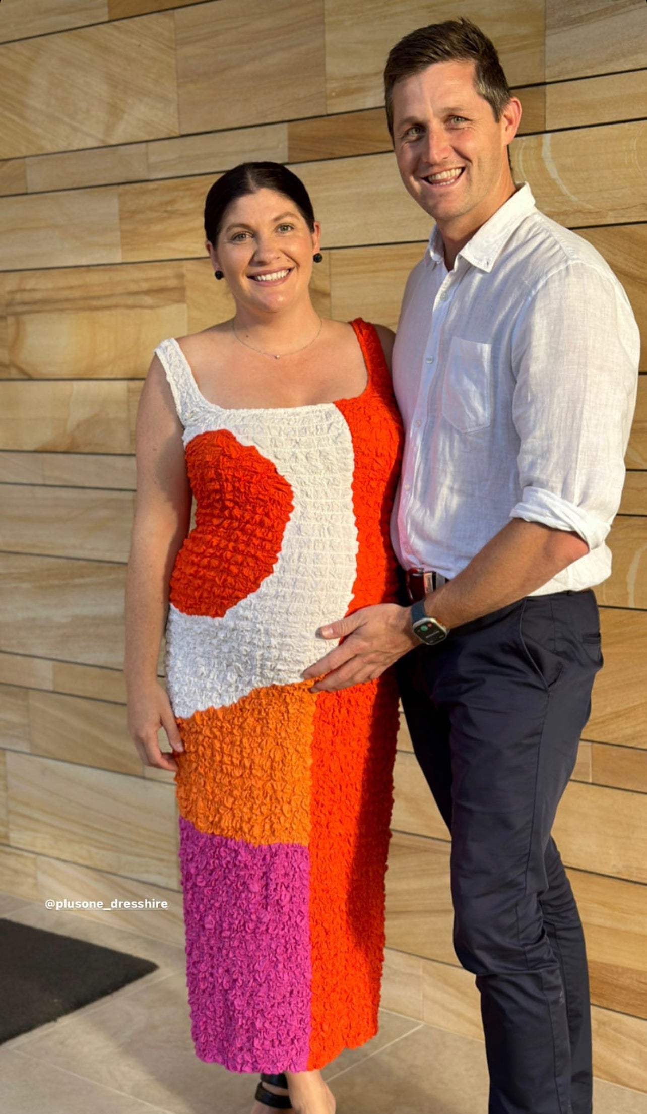Mara Hoffman Sloan Dress, Orange