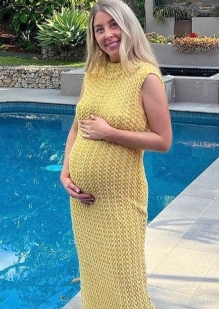 Camilla and Marc Riviera Column Dress, Yellow