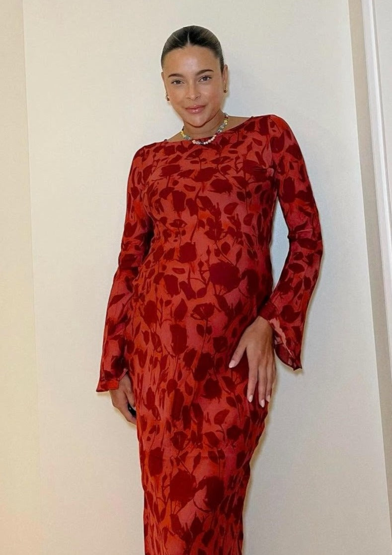 Réalisation Par The Gia Dress, Havana Print
