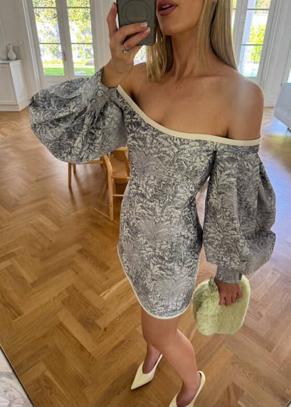 Clea Skylar Jacquard Dress