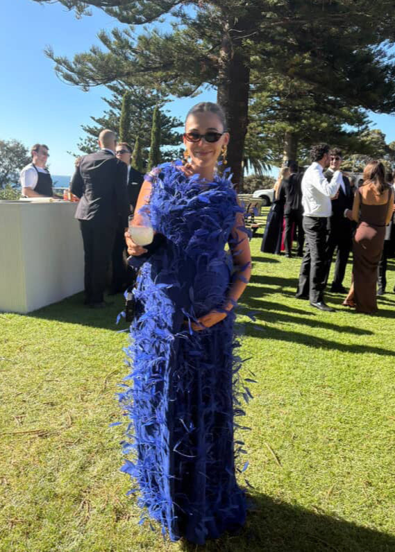 Rachel Gilbert Sutton maxi gown