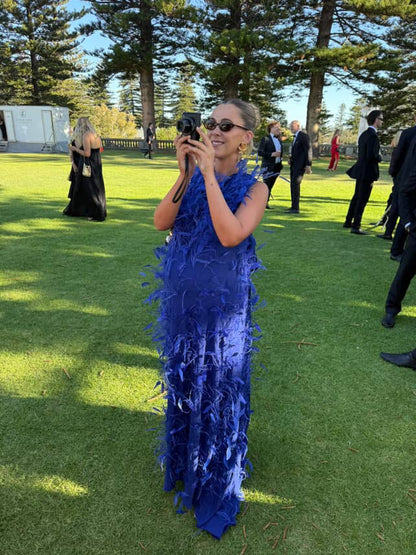 Rachel Gilbert Sutton maxi gown