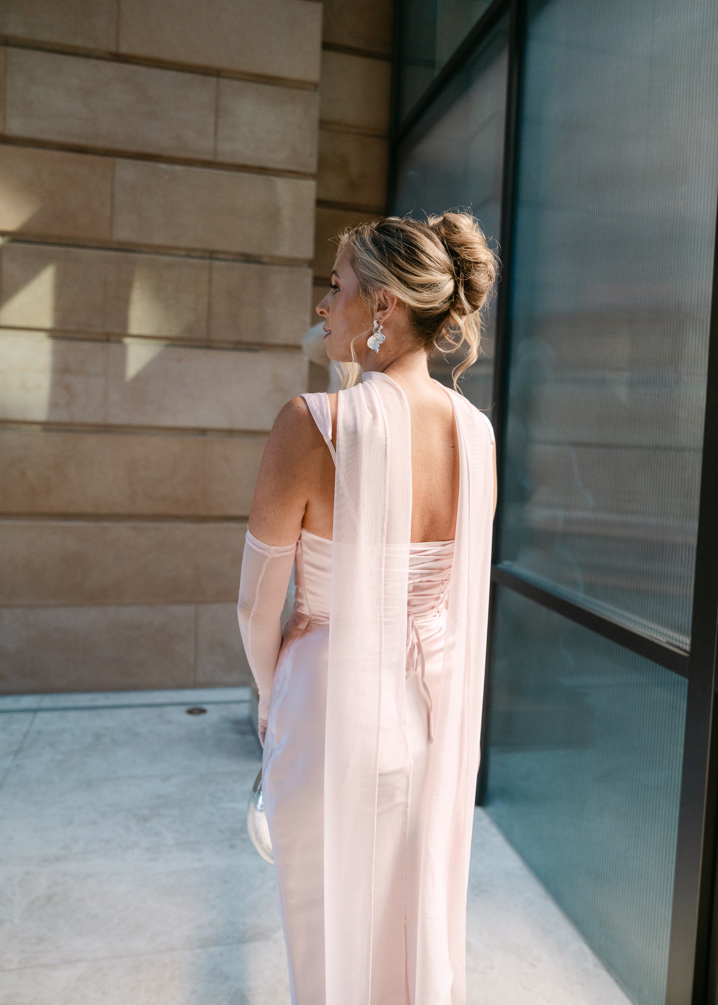 Calanthe Maxi Dress, Blush