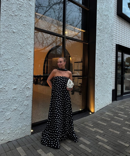 Tinsley Tube Dress, Polka Dot