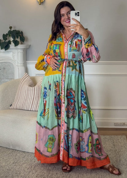 Alemais Players Shirtdress Multi