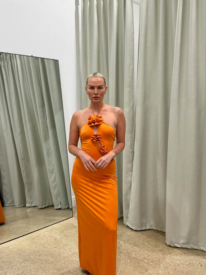 Maygel Coronel Liri Dress, Orange