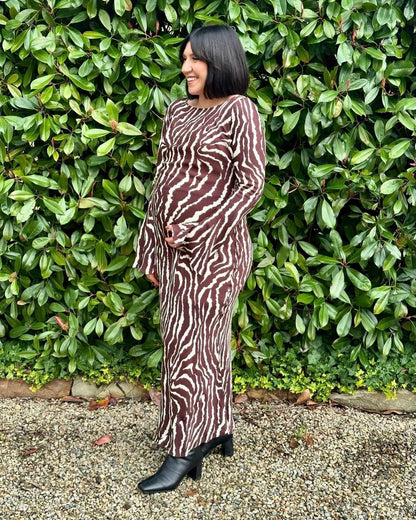 Réalisation Par The Gia Dress, Animal Print