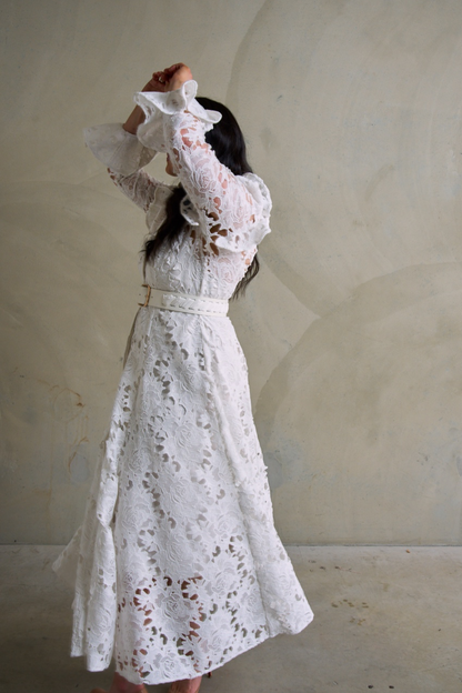 Leo Lin Aliyah Lace Butterfly Dress, Snow Plus One Dress Hire Leo Lin Aliyah Lace Butterfly Dress, Snow Plus One Dress Hire