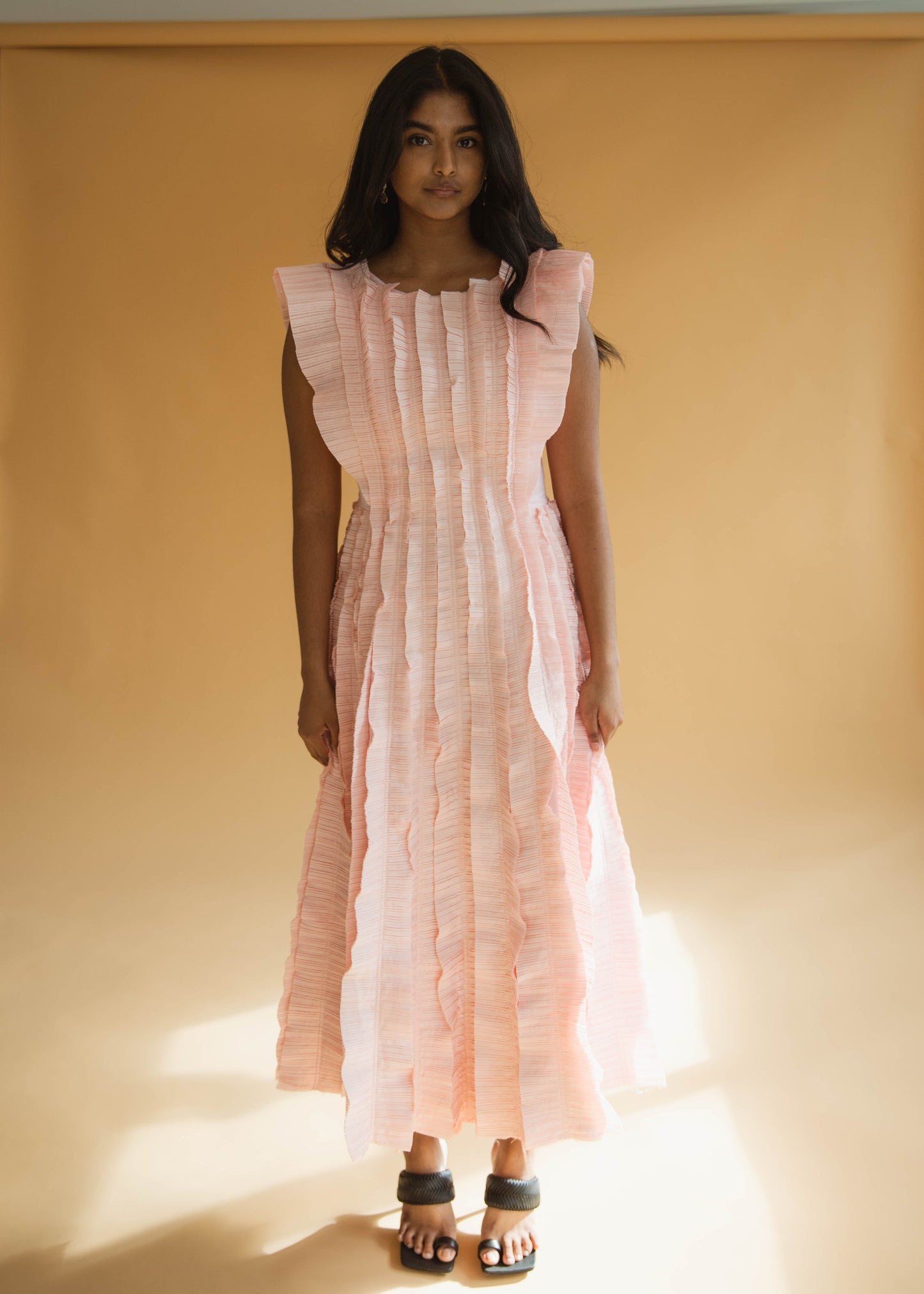 Aje Hybrid Midi Dress - Rose Pink