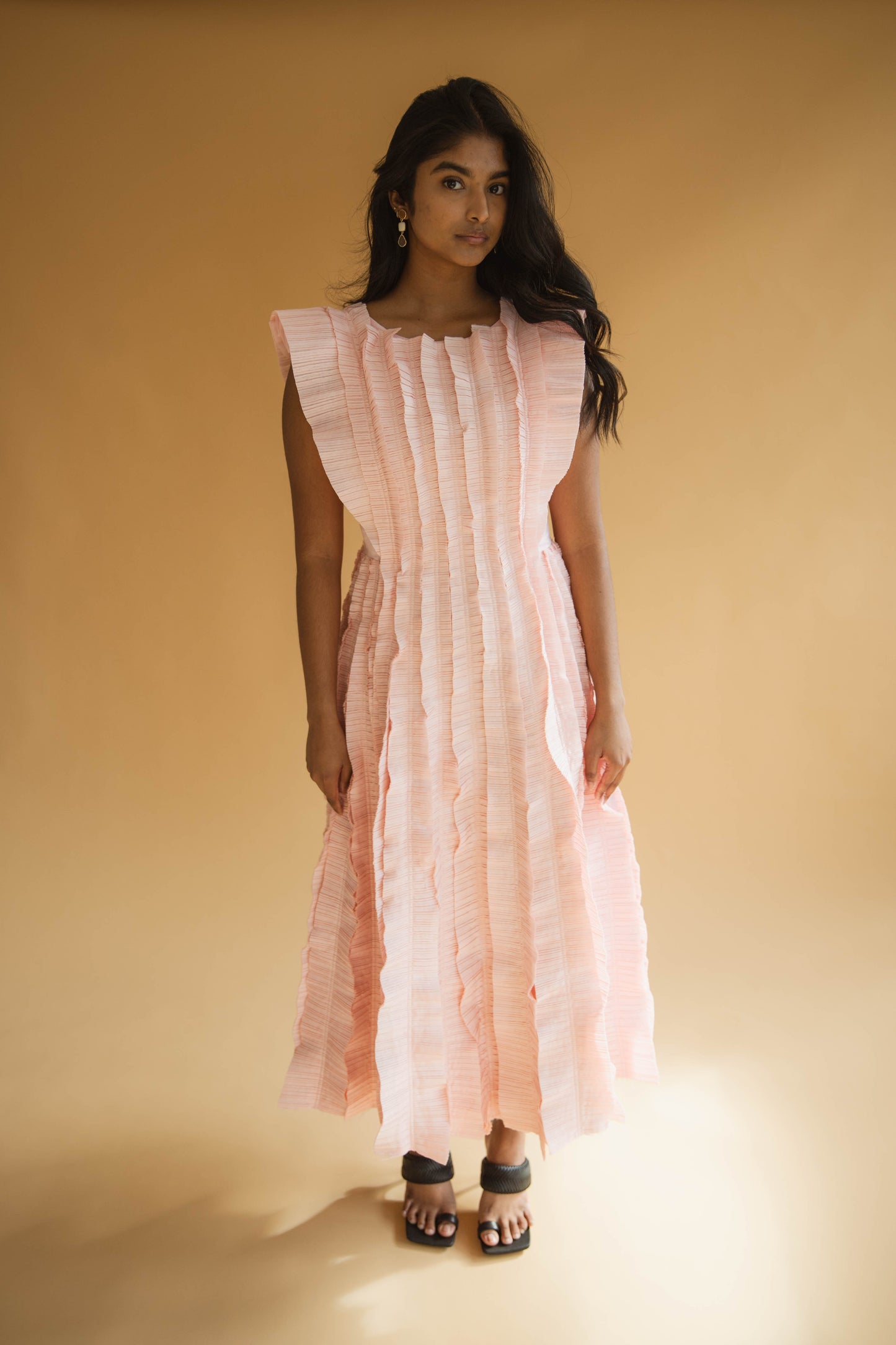 Aje Hybrid Midi Dress - Rose Pink