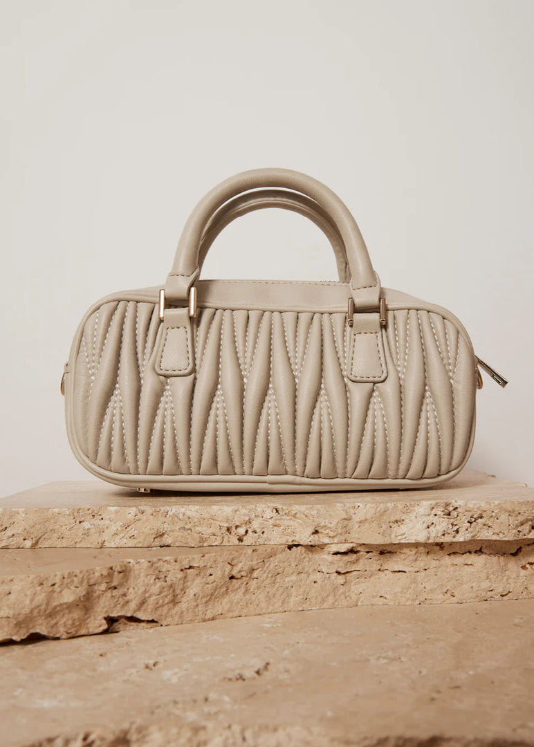 Tilda handle bag, oyster