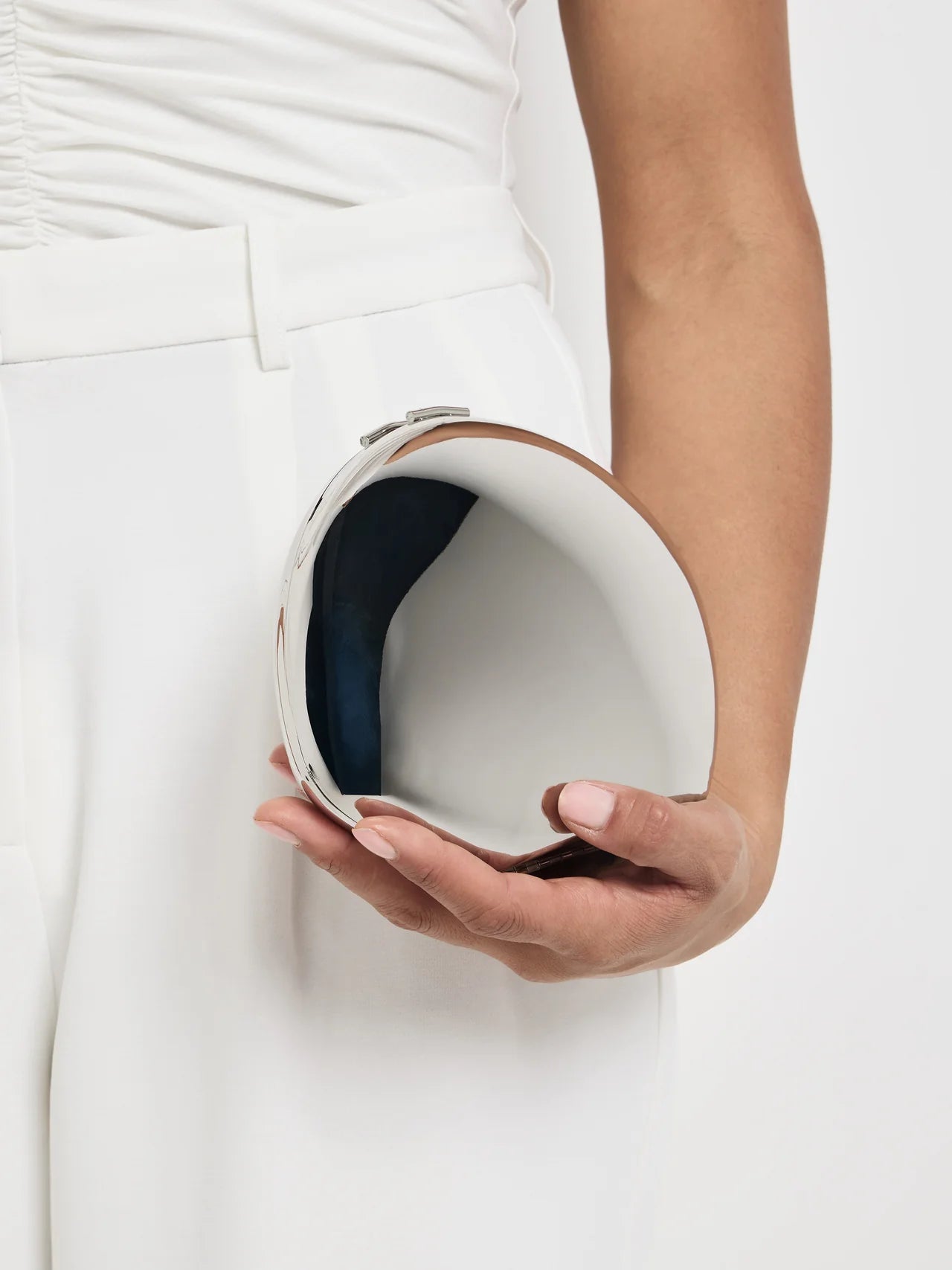 Oracle Silver Clutch