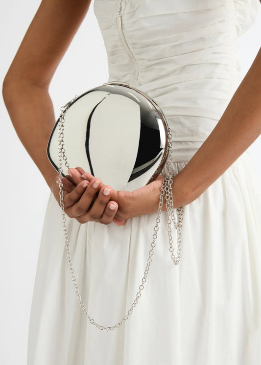 Oracle Silver Clutch