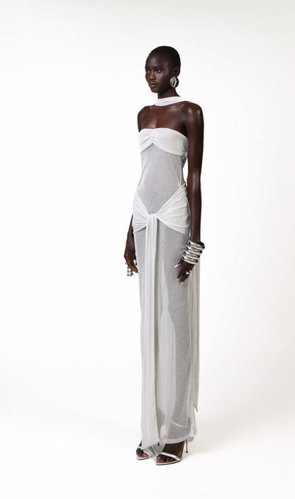 Khanums Kesca dress, silver