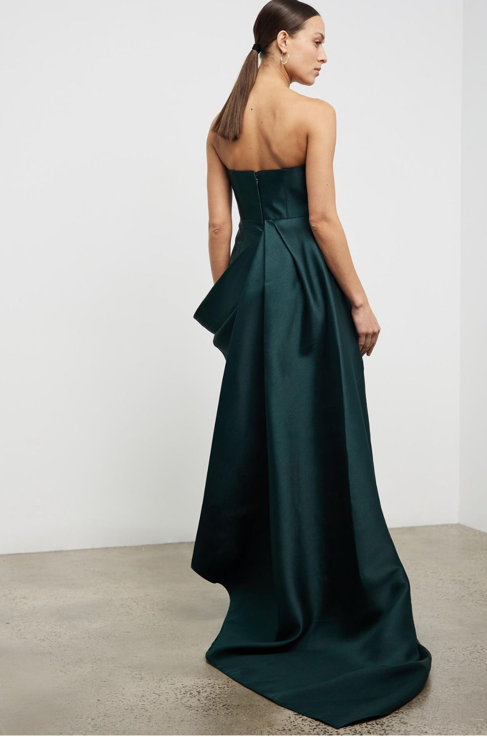 Solace London Raya Dress, Emerald