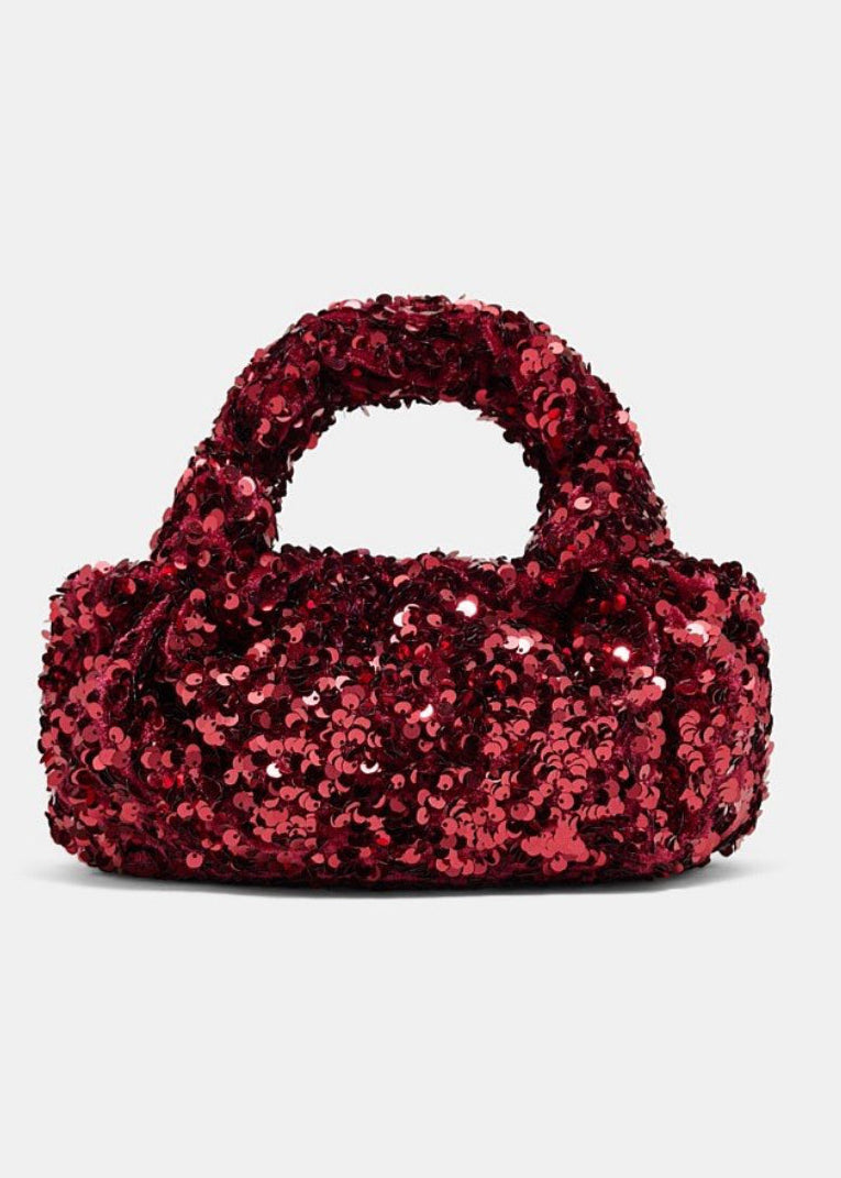 Aura Grab Bag, Burgundy Multi
