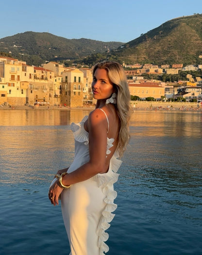 Delfi Delina Dress, Cream
