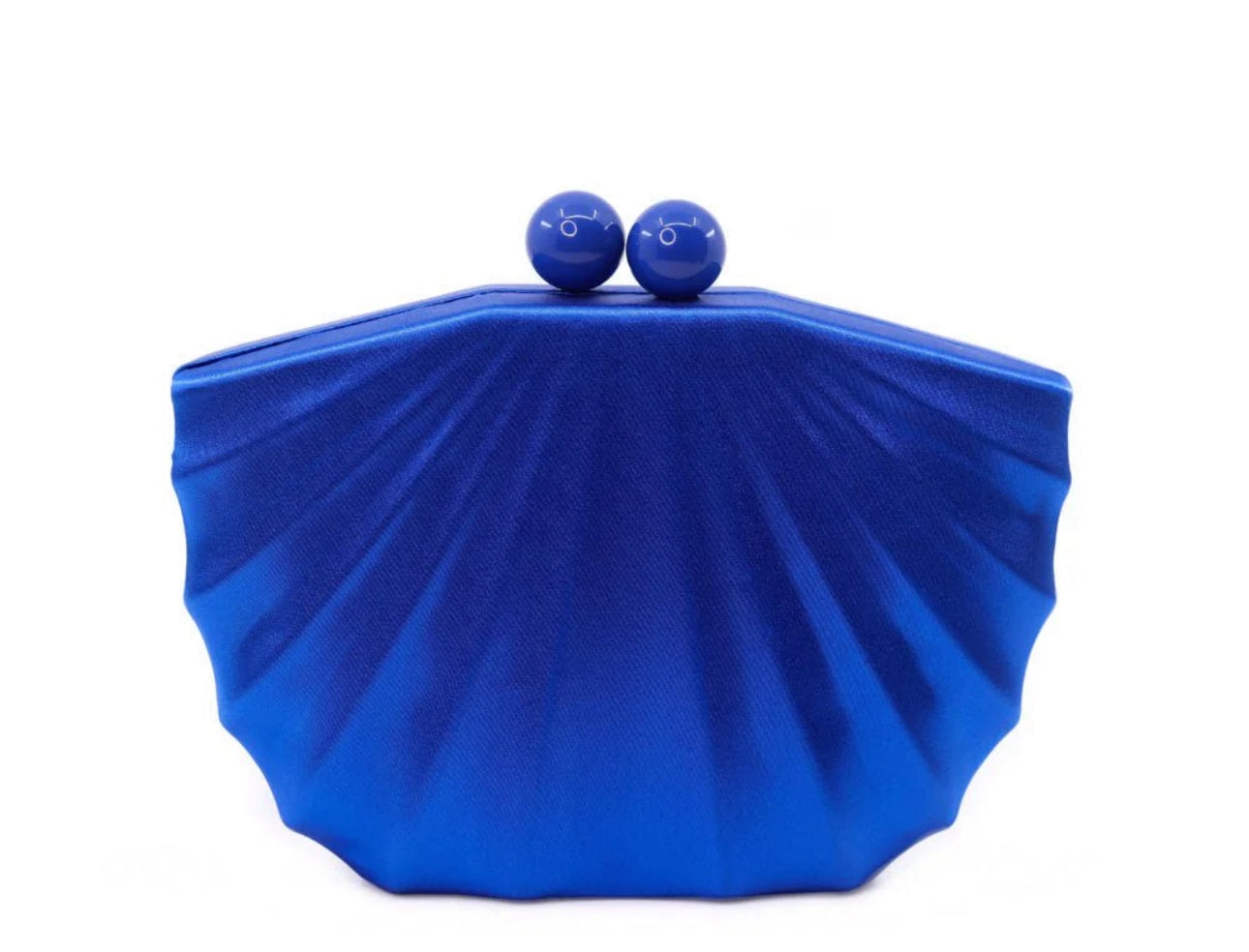 Katherine Land Ula clutch, Royal Blue